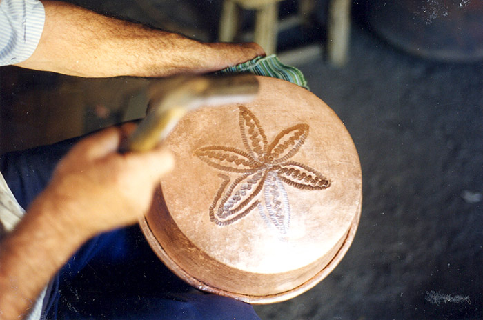 Copper in Isili, Sardinia